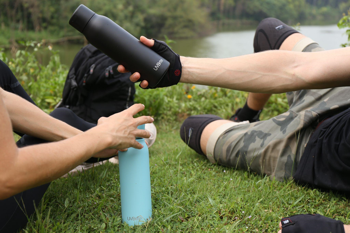 Samočisticí lahve na vodu